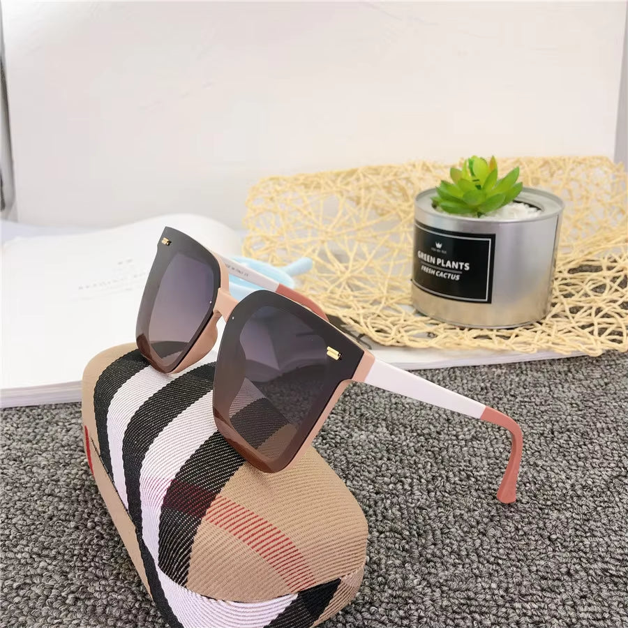 Vintage Pink Gradient Square Women'S Sunglasses 2021 Upstyle Female Polarized Sun Glasses Women Driving anti Glare Glasses UV